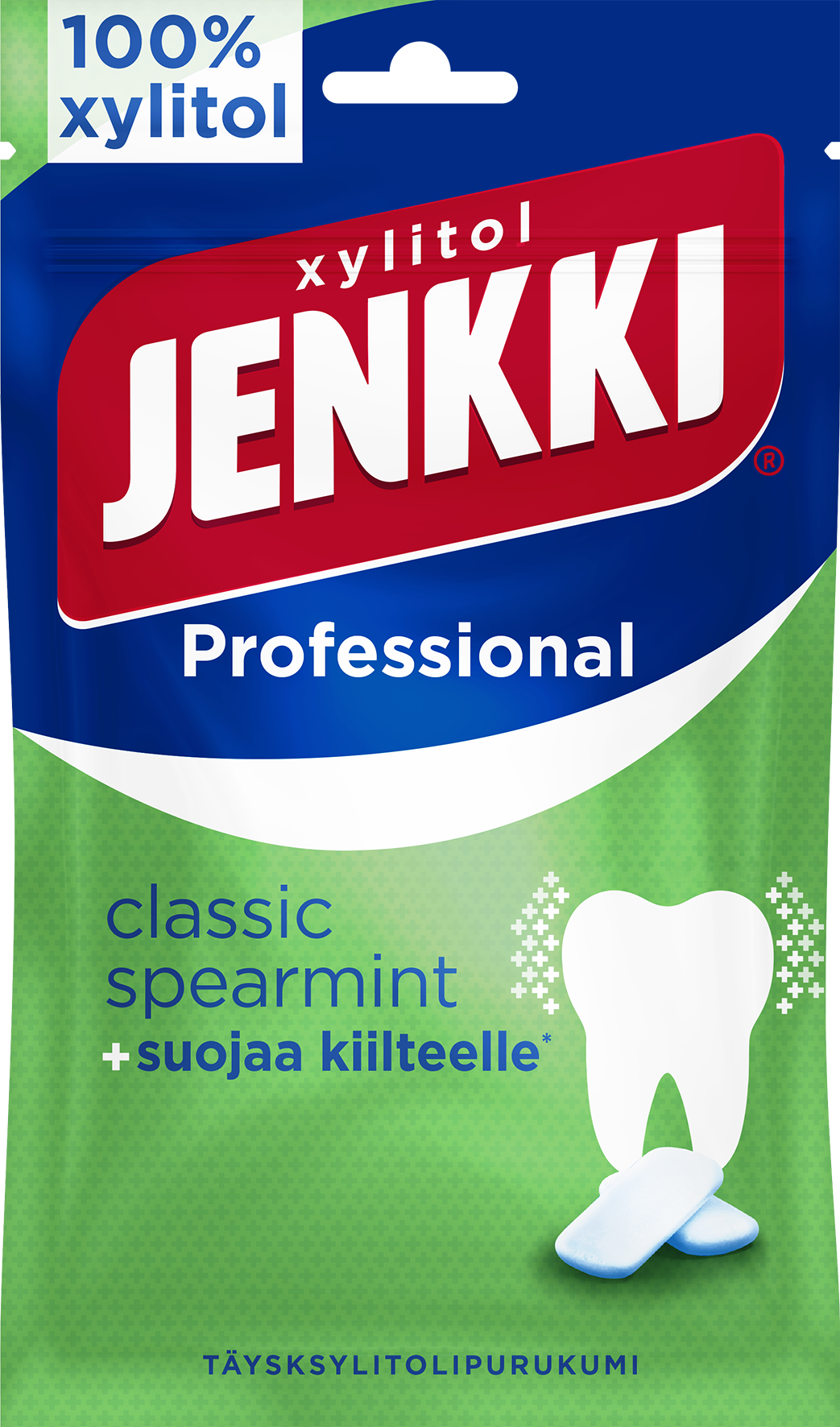 Jenkki Professional Classic Spearmint 90g -täysksylitolipurukumi
