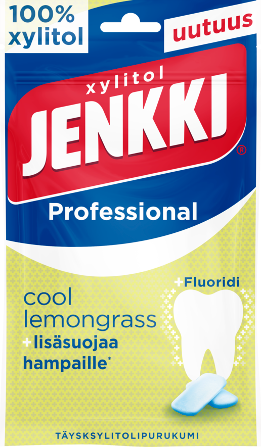 Jenkki Professional Cool Lemongrass +Fluoridi 90g