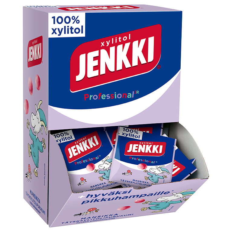 Jenkki Professional JR Herra Hakkarainen Jordgubbe100 x 3g