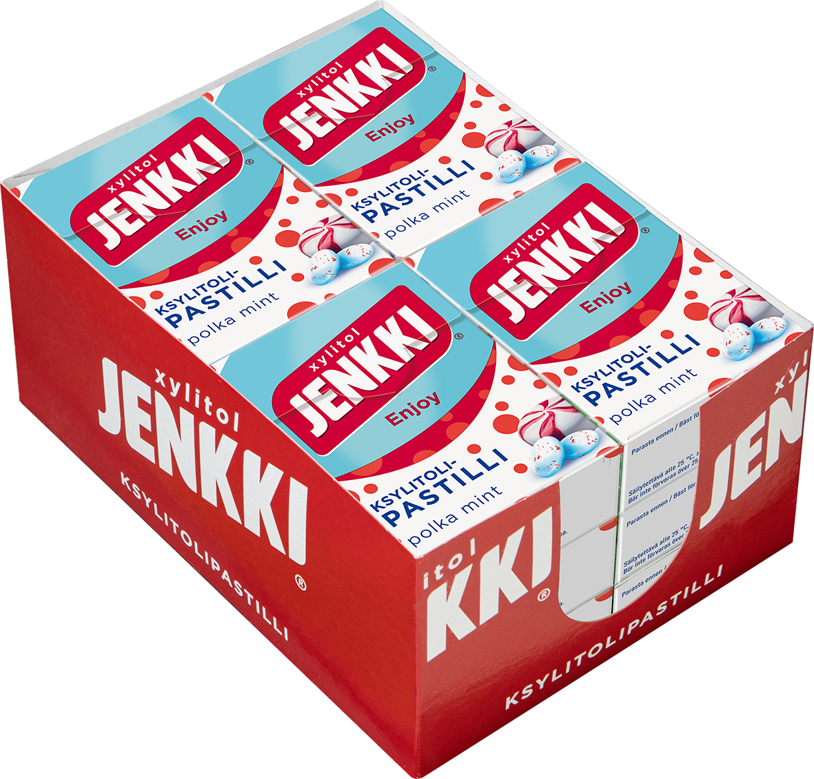 Jenkki Enjoy 80g Polkamint -ksylitolipastilli