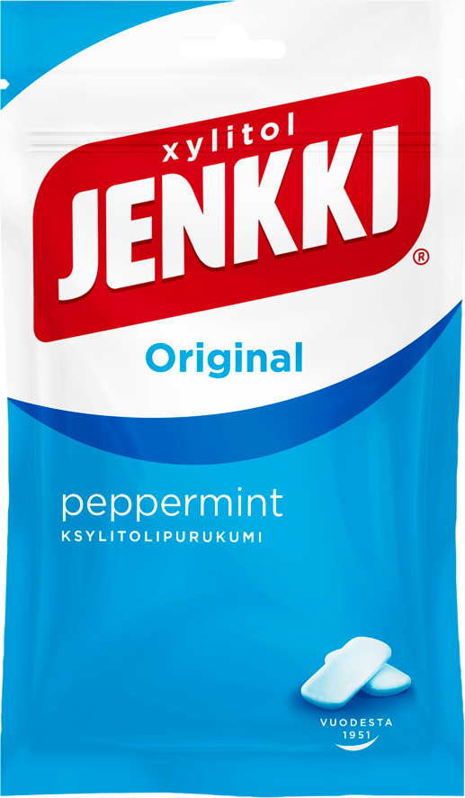 Jenkki Original 100g Peppermint -ksylitolipurukumi
