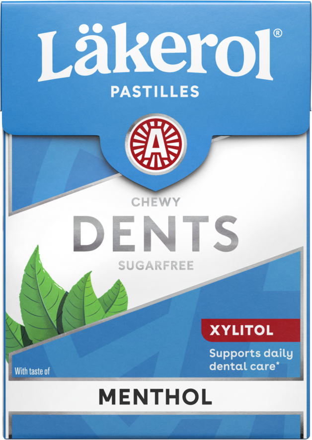 Läkerol Dents 85g Menthol -ksylitolipastilli