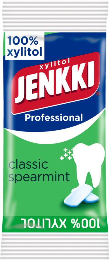 Jenkki Raspberry Jenkki Pro 250x2,8g Classic Spearmint - Ksylitolikauppa