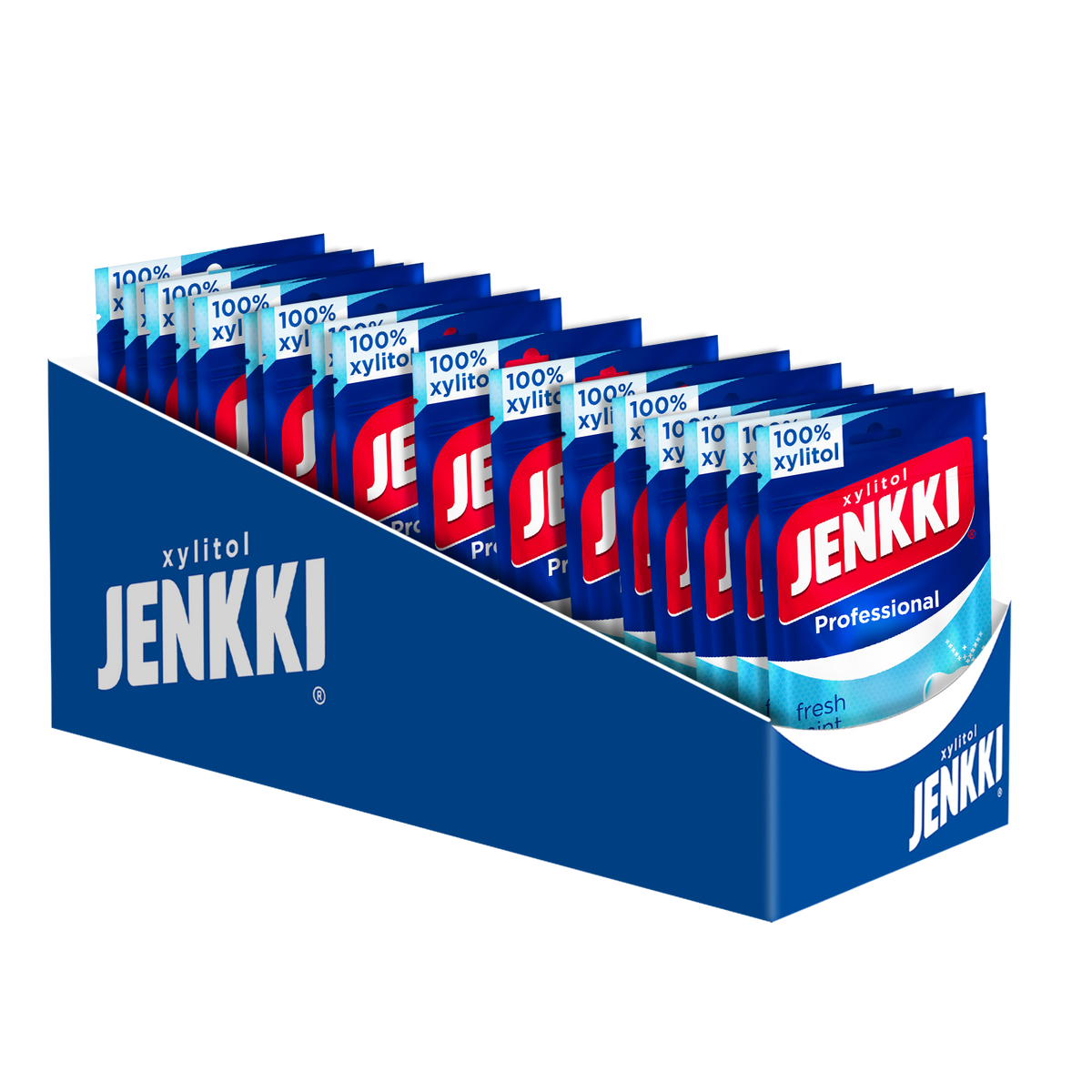 Jenkki Professional 90g Freshmint -täysksylitolipurukumi