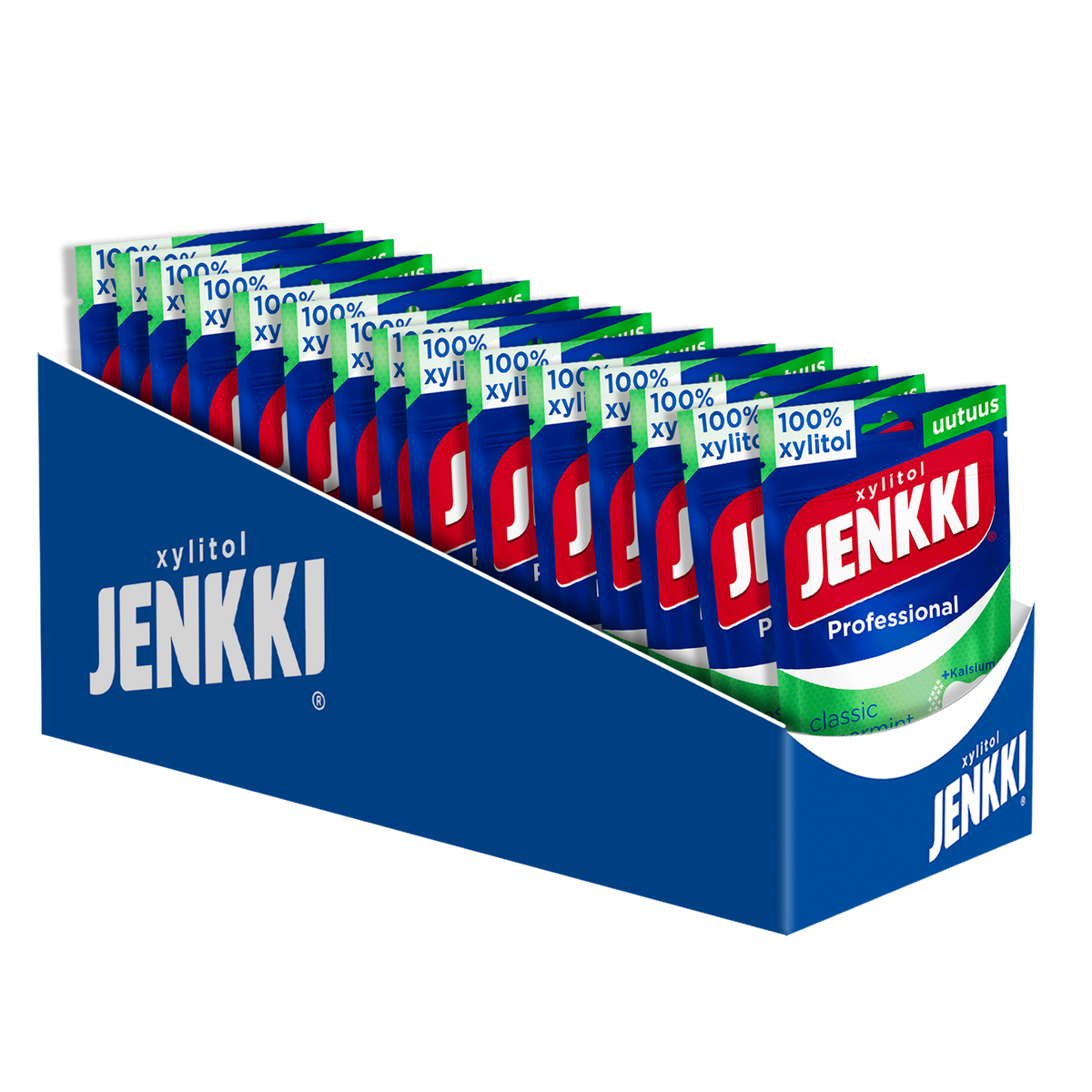Jenkki Professional Classic Spearmint 90g -täysksylitolipurukumi
